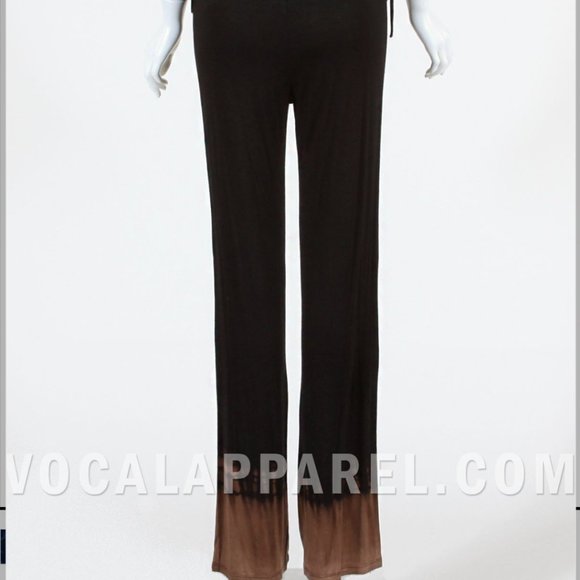 CLEARANCE New VOCAL RHINESTONFLEUR DE LIS WIDE BOHO PANTS - Picture 6 of 6